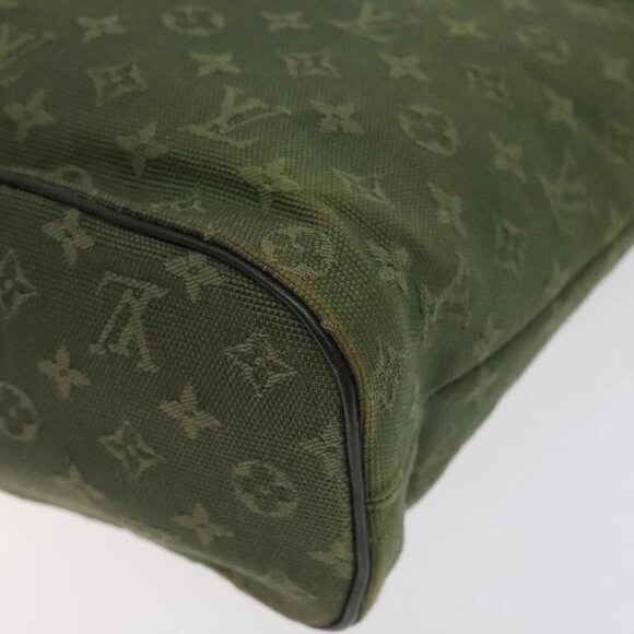 LOUIS VUITTON Monogram Mini Lucille PM Hand Bag TST Khaki M92682 LV Auth 128427 - Picture 4 of 16
